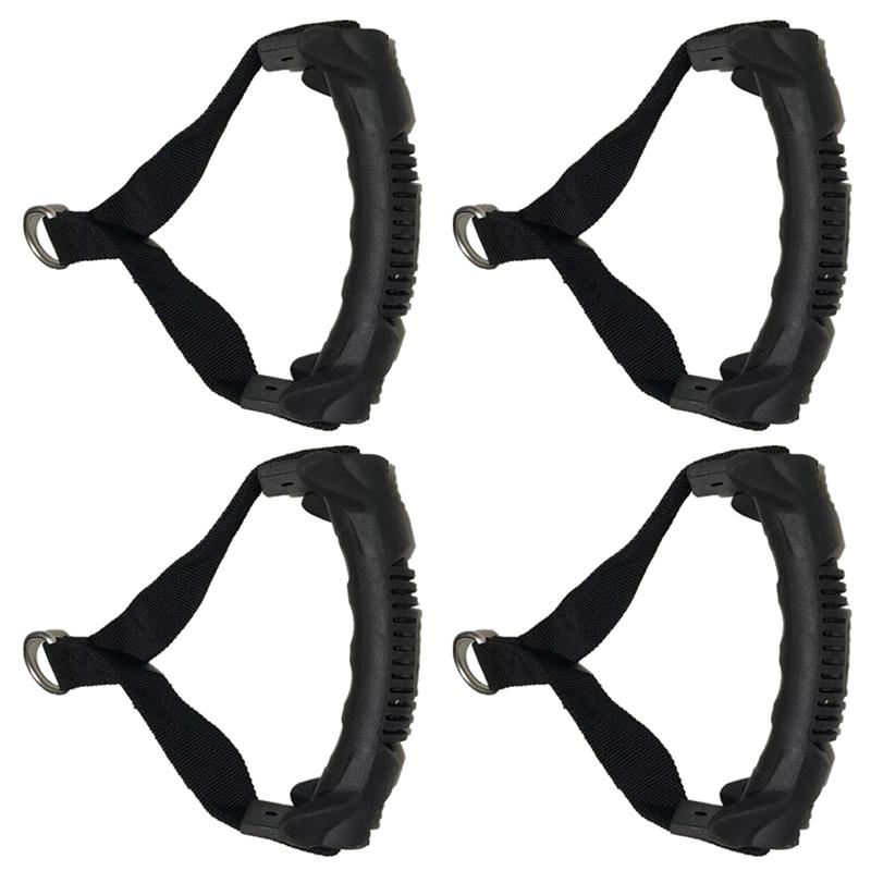 

4Pcs-Resistance Band Handle Fitness Equipment Pull Rope Grips Strength Training Ropes Handles