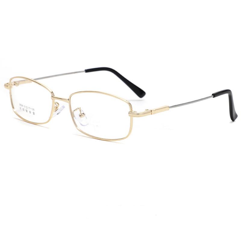 

Fashion Sunglasses Frames Titanium Alloy Spectacle Men's Simple Business Art Eyeglasses Women's Light Luxury Fashionable Myopia Eyewears Y98