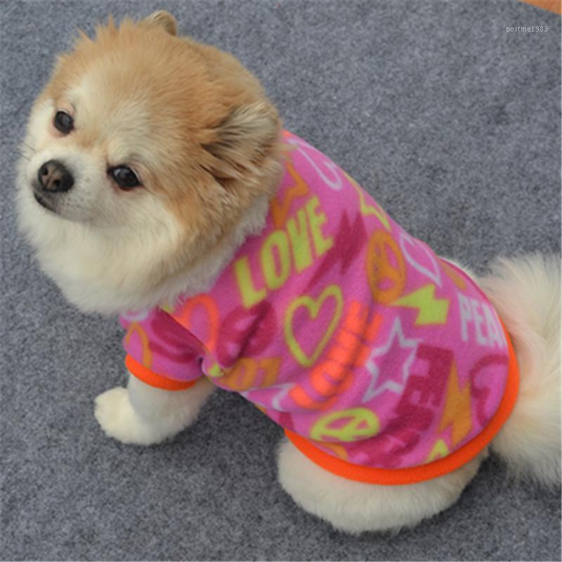 

MUQGEW 100% cotton Small Dog Puppy Clothes Hoodies Spring Warm Cute T shirt autumn/winter fashion Lovely Clothing1, Pink