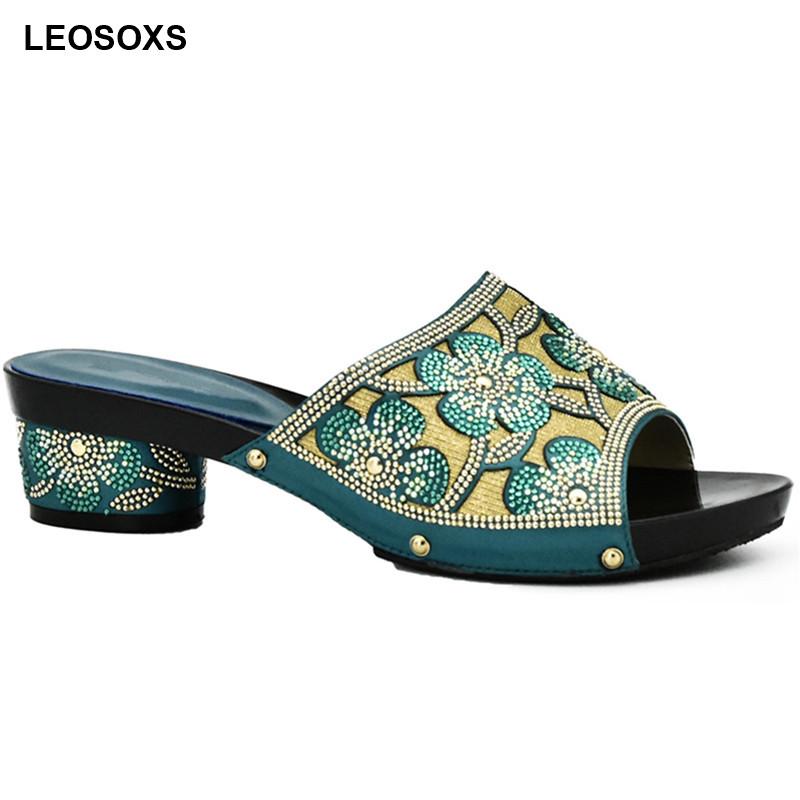 

New Arrival Slip on High Heel Women Pumps African Shoes for Parties Wedding Sexy Pumps for Women African Ladies Party Shoes, Teal