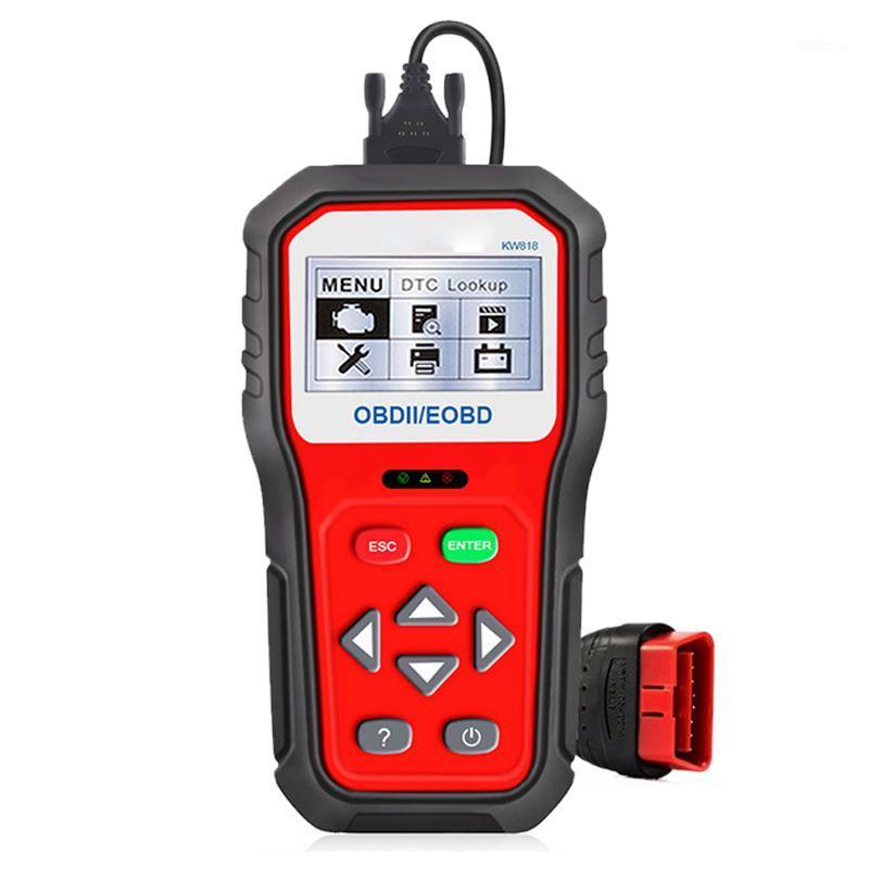 

New KW818 OBDII/EOBD Scanner Car Battery Charger Tester Analyzer 12V ABS Scanner1