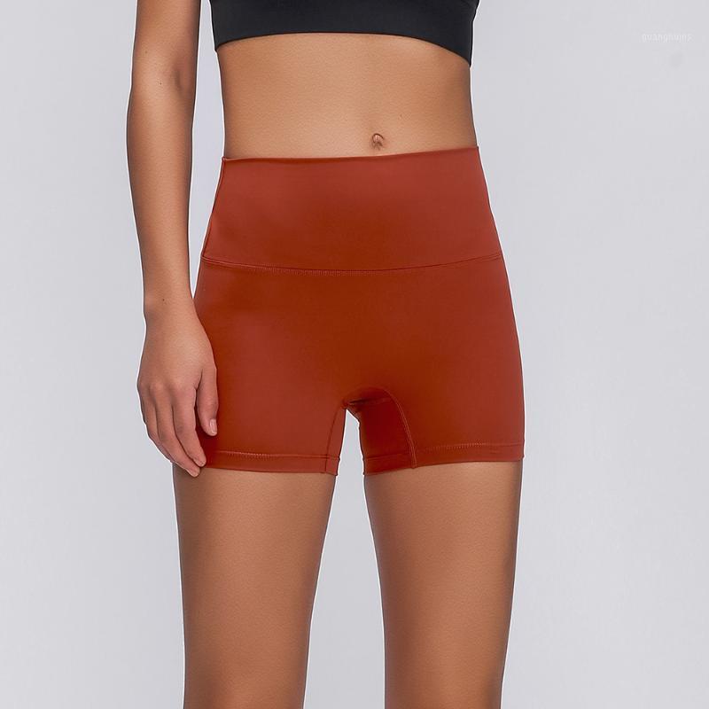 

Sports yoga shorts Stretchy High Waist tight run Women Fitness Gym Jogging Push Up Running Workout1, Denim blue