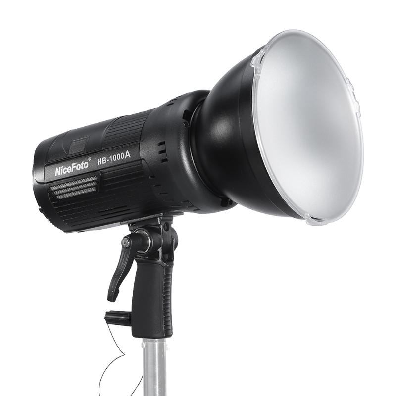 

NiceFoto Photography Fill Light Stepless Adjustment CRI 95+ 3200K-6500K Bi-color LED Video selfie studio Light 100W Dimmable