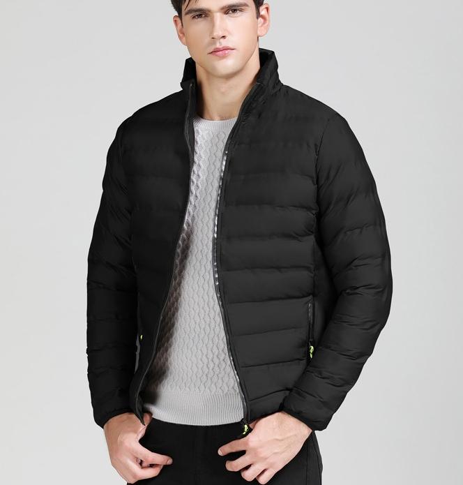 

2020 New Cotton-padded Jacket Men Winter Winter Jacket Mens Coat 79982, 79982 black