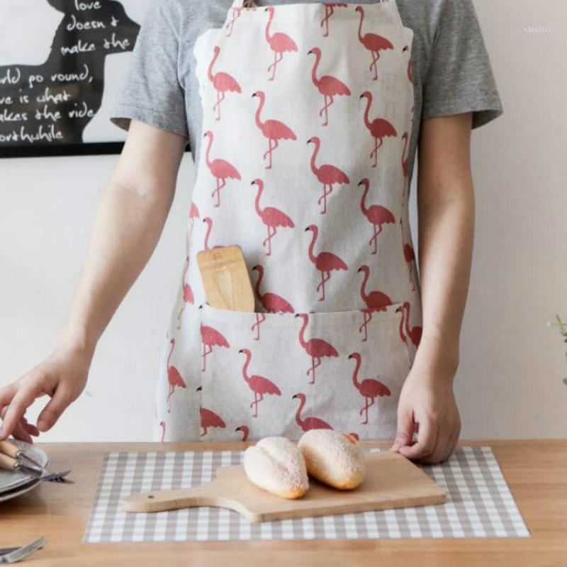 

50 Plaids Pattern Apron Woman Adult Children Bibs Home Cooking Baking Shop Cleaning Apron Kitchen Accessory1
