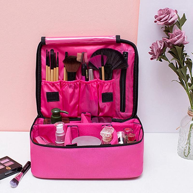 

Professional Large Makeup Bag Cosmetic Tools Storage Case Waterproof Organizer Box Salon Working Make Up Toiletries Pouch New1, Rh2