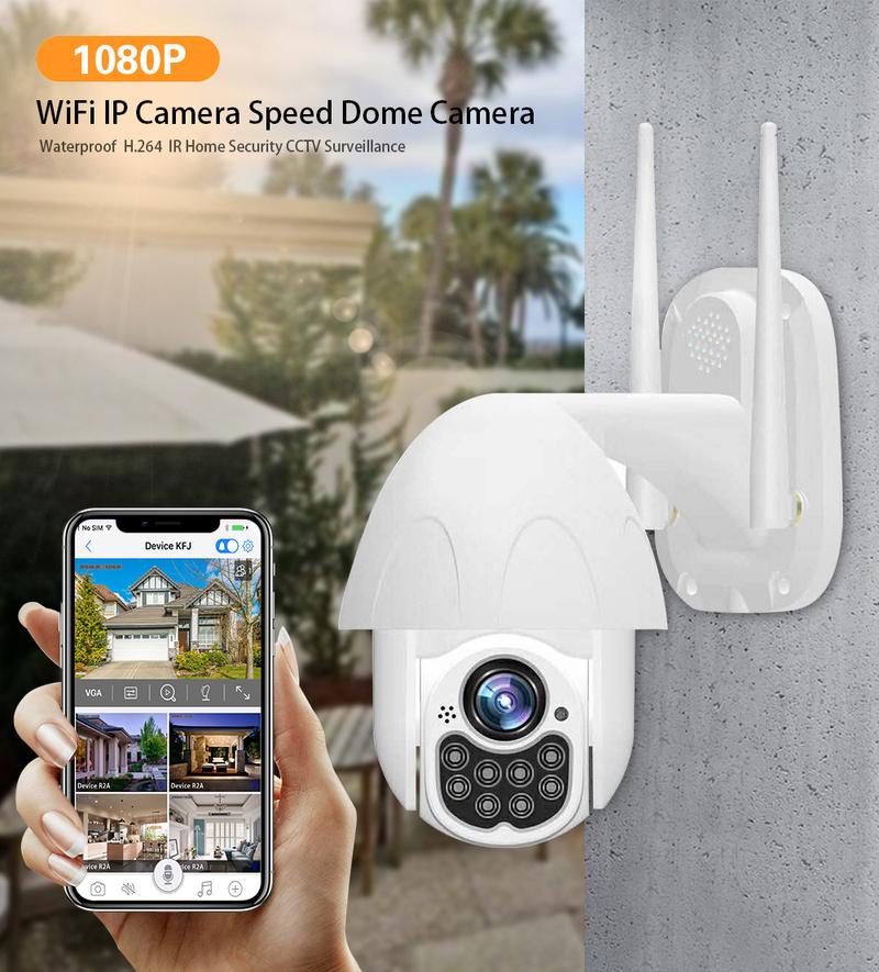 

Wireless Wifi Security Camera Digital Zoom Network CCTV Surveillance 1080P IP Camera Wifi Outdoor Speed Dome