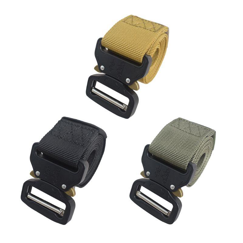 

Women Men Belts Heavy-duty Multi-functional Training Outdoor Sport Belt, Khaki