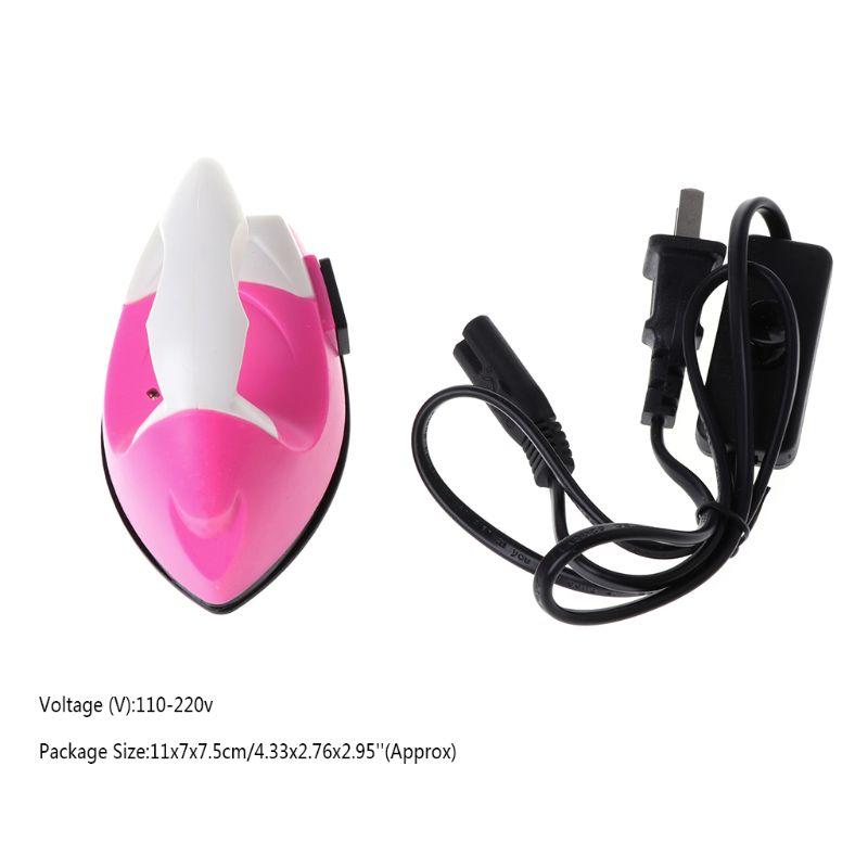 

Mini DIY Eectric Iron Patchwork Quilt Image Map Special Cloth Folder Portable