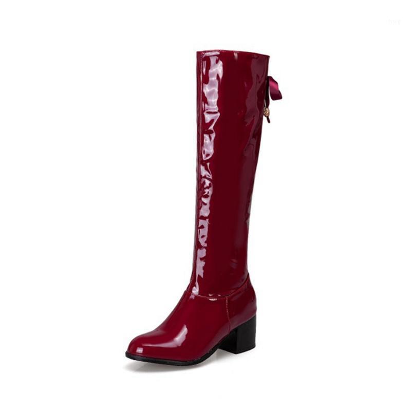 

Winter Mujer SUPPER Size 33-50 Heels 5.5 cm Women Femininas Boots Botas Masculina Botines Chaussure Femme Shoes with fur T1-11, Black