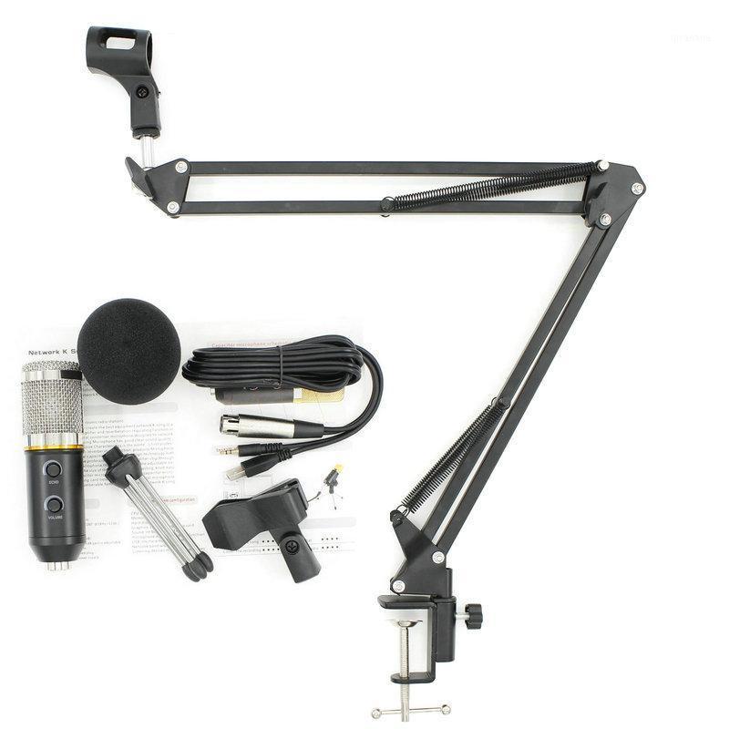 

F200FL Condenser Microphone Professional Wired Desktop USB Microphone Stand With Tripod/arm stand For Computer Karaoke Studio1