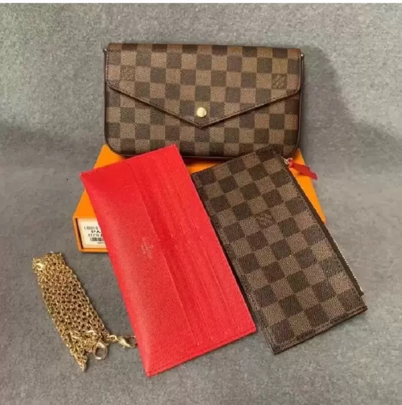 

Louise's Viuton's GGs LOUISS VUTTONS LVs YSLs Designers Handbags Luxurys Women Evening Bag Purse Embossed Chain Strap Shoulder Crossbody Wallets BAGS