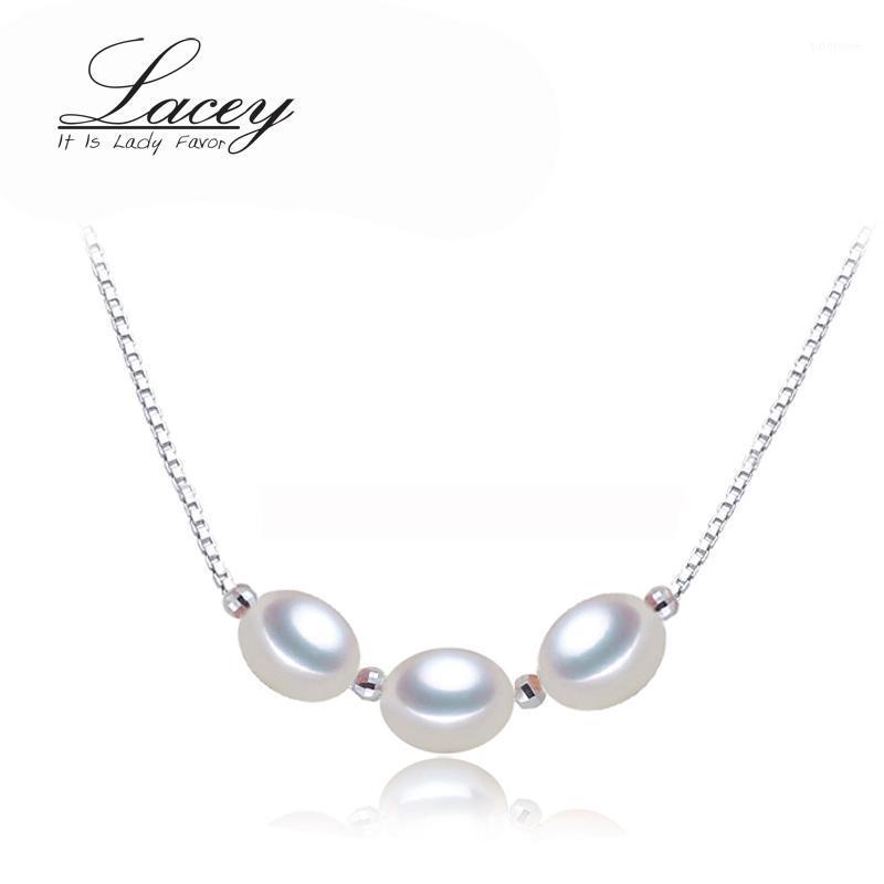 

Freshwater Pearl Necklace For Women,925 Silver Chain Pearl Necklace Fine Jewelry,Real Wedding Bride Gift1