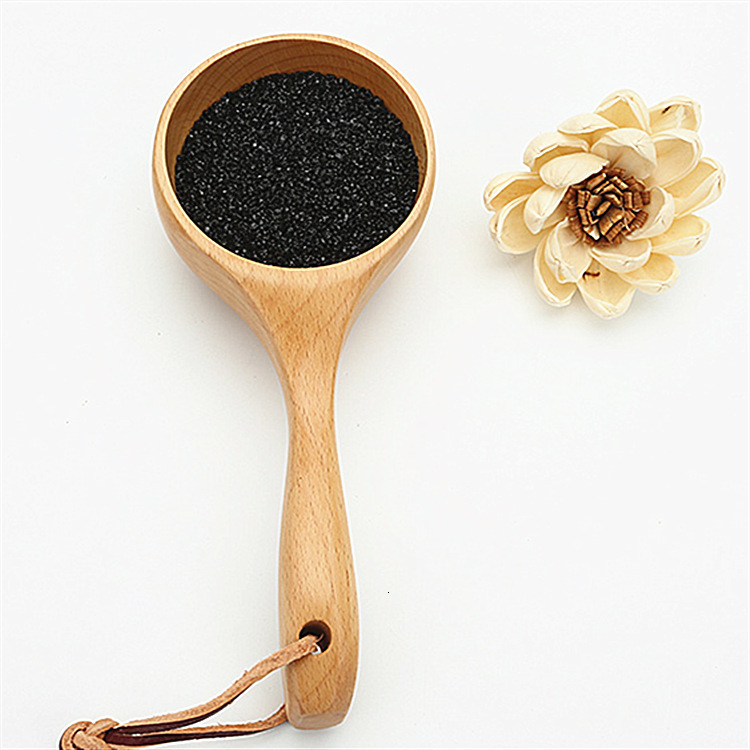 

2021 New Home Tableware Bowls Nordic Handle Solid Wood Bowl Spoons H1hp