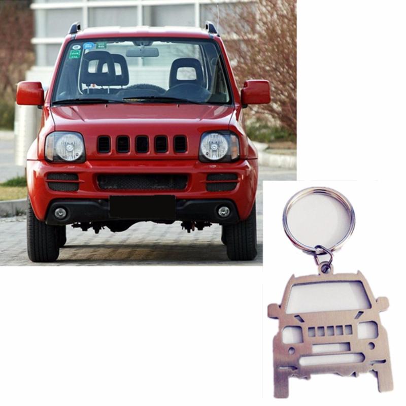 

Genuine 304 Stainless Steel for Suzuki Jimny Fashion Car Styling Keyring Keychain 4WD JLX SZ3 SZ4 1.3 VVT Free Shipping