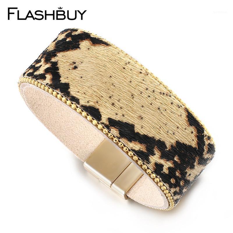 

Flashbuy Fashion SnakeSkin Pattern Leather Multilayer Bracelets For Women Trendy Warp Bangle Jewelry Femme Wedding Accessories1