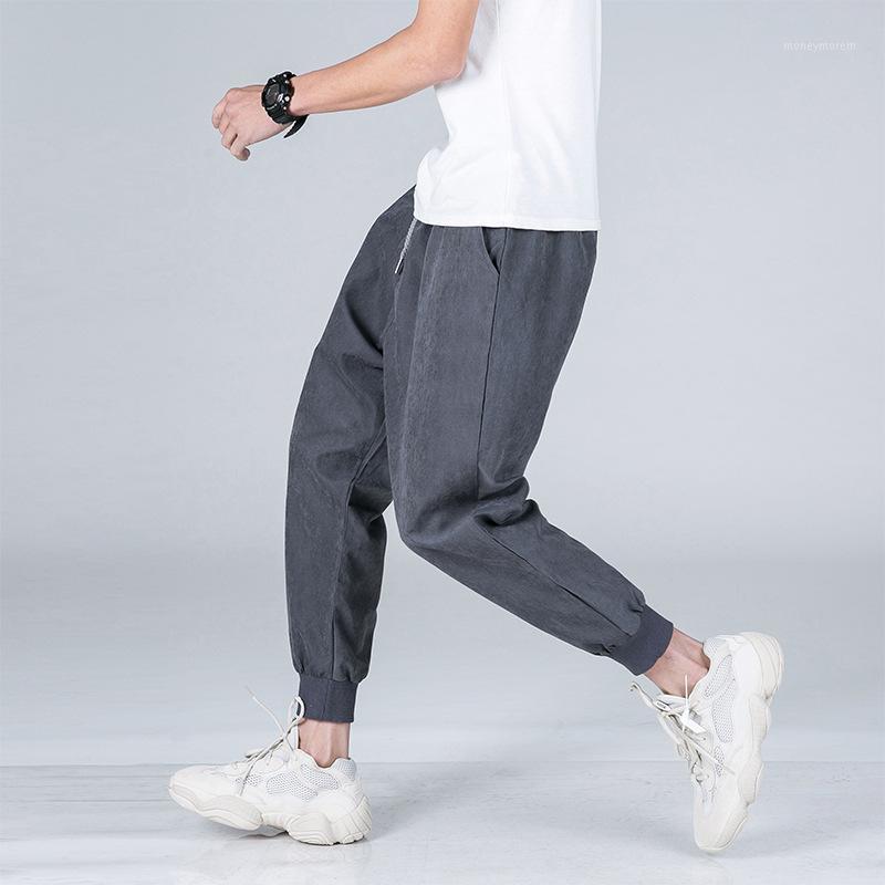 

Fashion Ape Men'S Wear | Autumn And Winter New Style MEN'S Casual Pants Trousers Trend Harem Pants Ankle Banded Sub-Loose-1, Gray