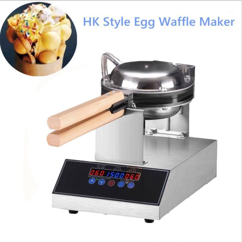 

High Quality 110V 220v Commercial Use Digital Electric Eggettes Egg Bubble Waffle Maker Machine1