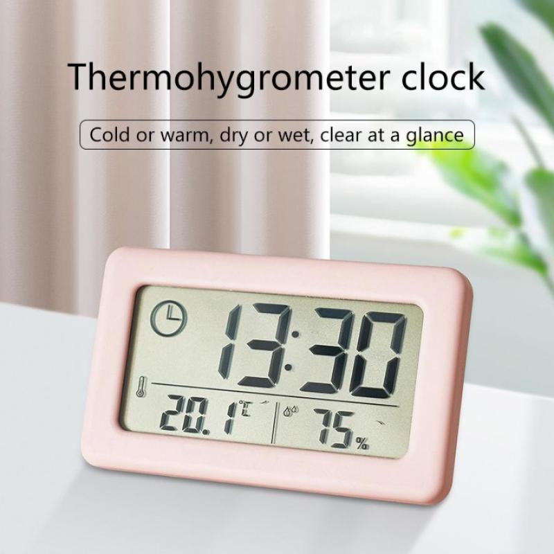 

Desk & Table Clocks LED Digital Clock Electronic Screen Desktop For Home Office Backlight Snooze Data Calendar