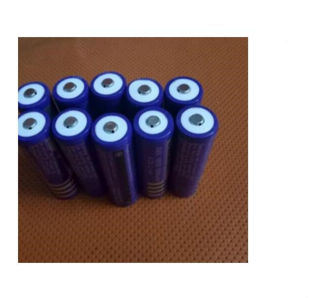 

Free ship 10pcs/lot 18650 li-ion rechargeable battery 4.2V battery lithium battery