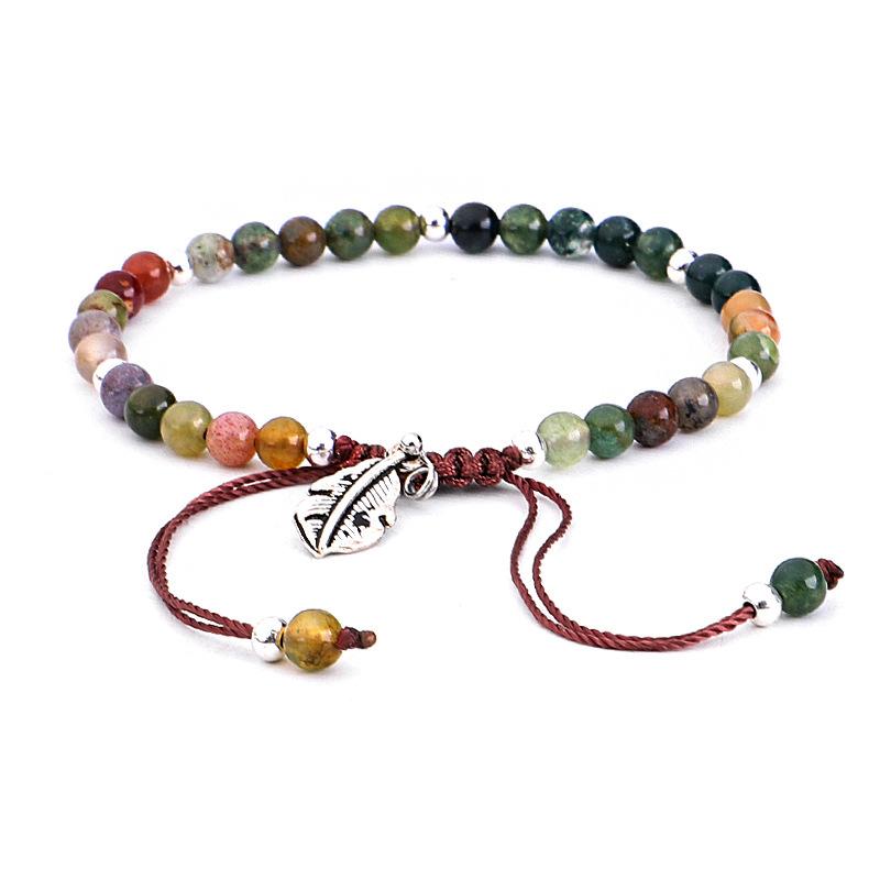 

7 Chakra Bracelet Onyx Stone Yoga Healing Meditation Lucky Friendship Couples Bracelet Female Handmade Jewelry Gift