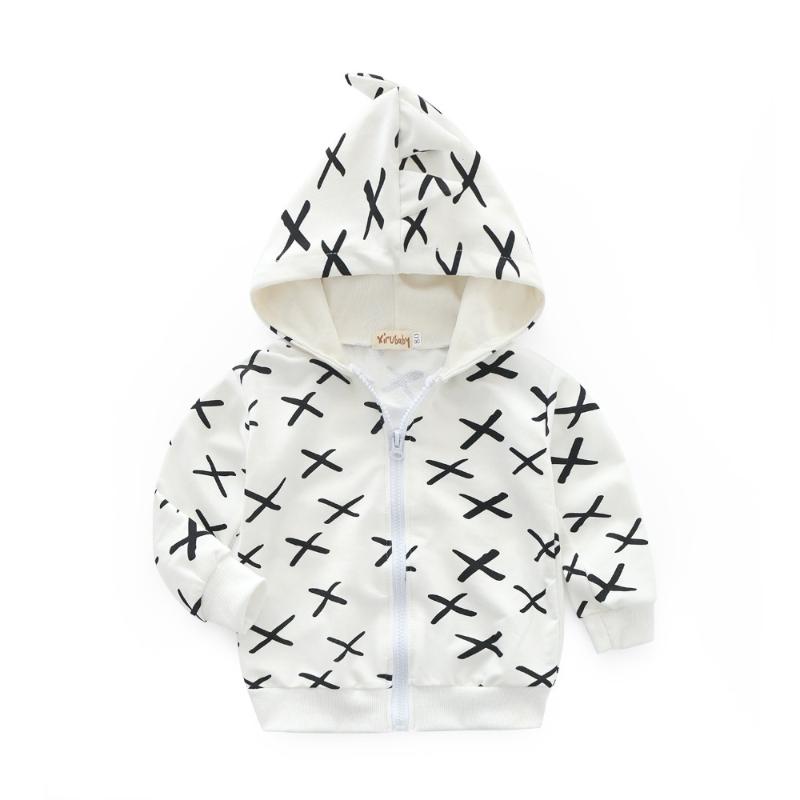 

Kimocat Baby Child Spring Autumn Jacket Coats Kids Hooded Cotton Soft Long Sleeve Sport Outdoor Fashion Boy Clothes Kids Outfits, Black