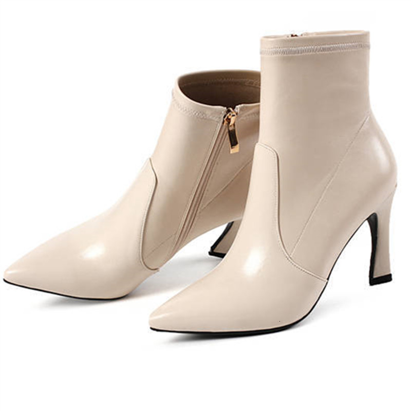 

2021 New Genuine Superior Quality for Women to Fashionable Autumn Winter Boots Sexy High Heels Shoes P7YO, Black