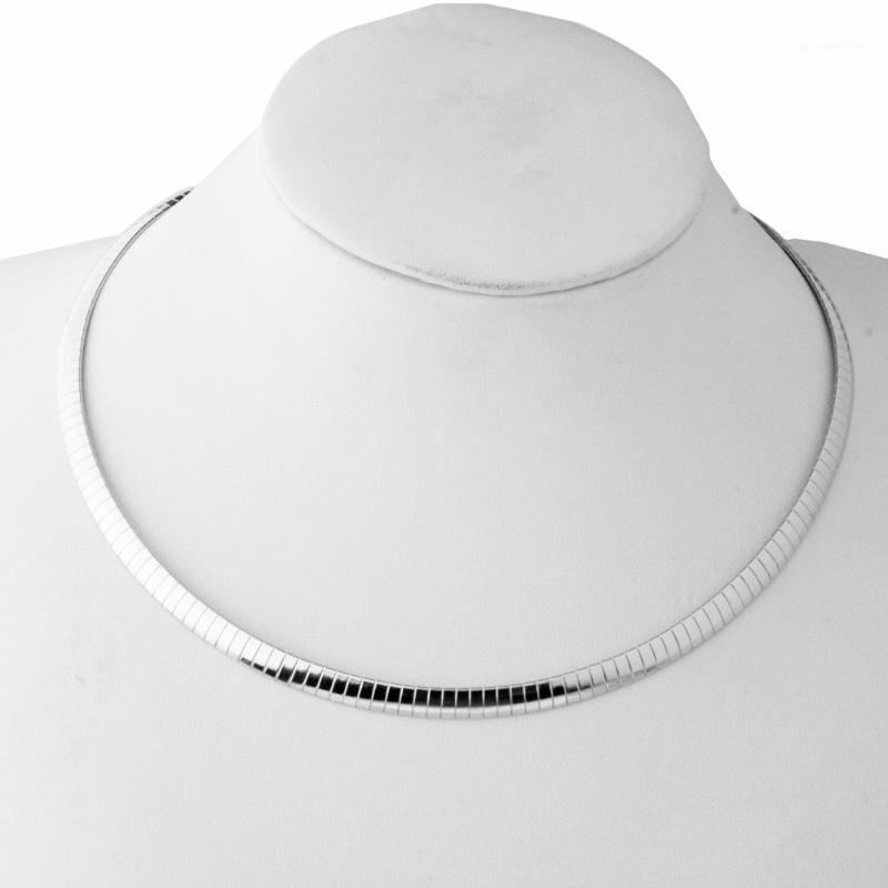 

Tisnium 6mm Women Stainless Steel Necklace Gold Silver Color Choker Chain Collar For Snake Chain Girl Gift Jewelry Wholesale1