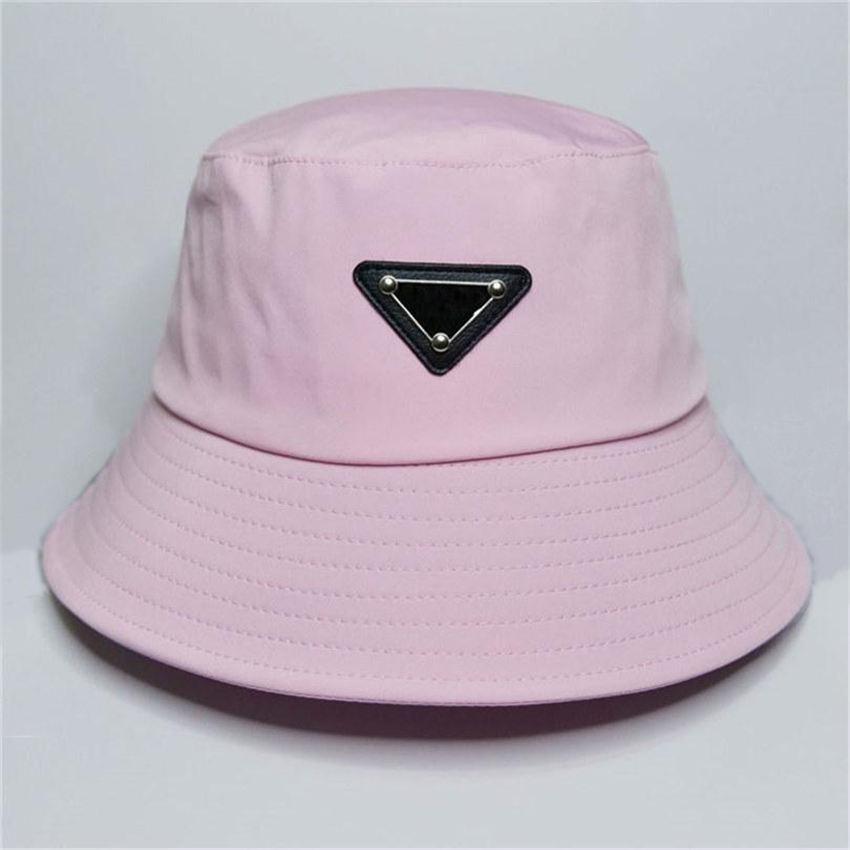 

High Quality Designer Prad Fashion Bucket Hat Cap for Women Men Baseball Caps Beanie Casquettes Woman Man fisherman buckets hats patchwork summer Sun Visor