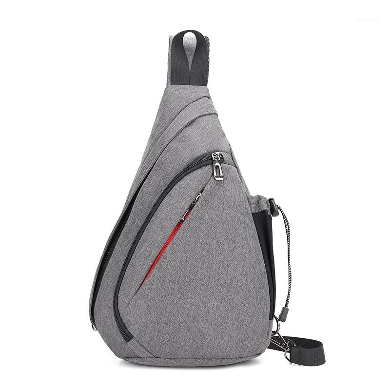 

SoarOwl Outdoor Sports And Leisure Chest Bag Diagonal Backpack Riding Mountaineering Travel Bag With USB Charging Chest1, Gray color