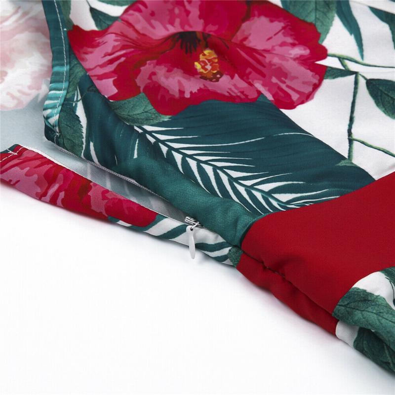 

Women Fashion Long Bridesmaid Boho Floral Dresses Fashion Elegant Ladies Deep V-Neck Summer Holiday Prom Sundress, White