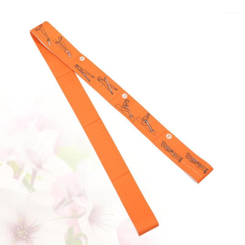 

1PC Yoga Stretching Band Tensile Resistance Belt Portable Yoga Auxiliary Strap Multi-functional Fitness Elastic Band for U1, Yellow