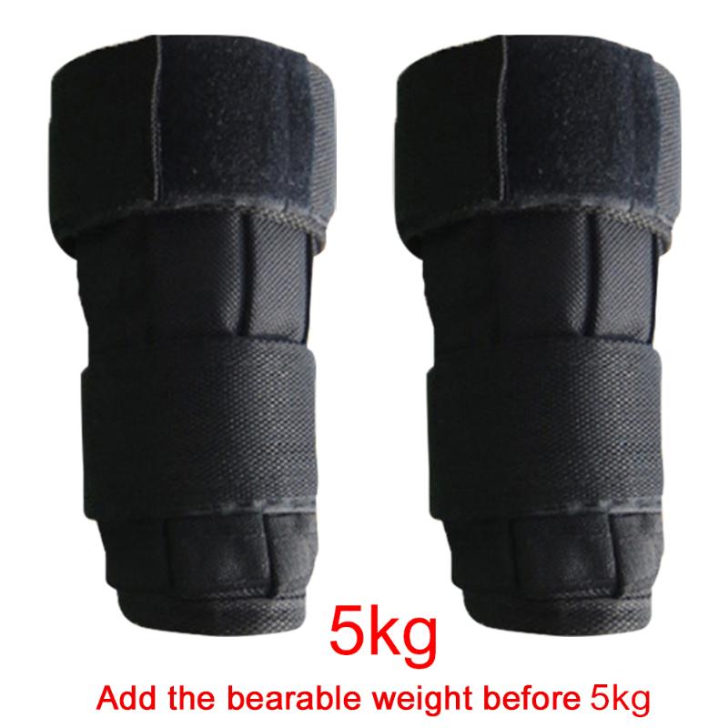 

1pair Fitness For Adults Gym Running Sandbag Exercise Wrist Weights Bag Strap Boxing Oxford Fabric Protection Strength Training