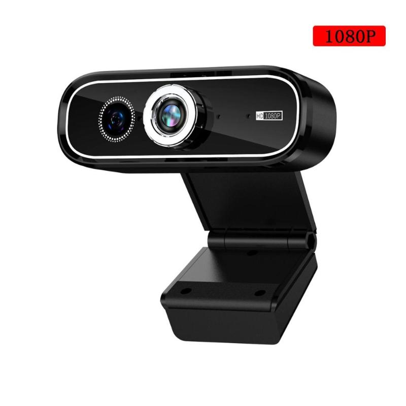 

Full HD 1080P Webcam Mini Computer PC WebCamera with Microphone Rotatable Cameras for Live Broadcast Video Calling Conference