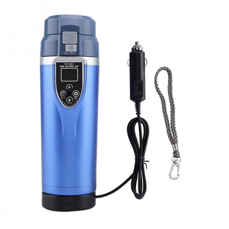 

12V/24V Portable 350ml Car Auto Heating Cup Adjustable Temperature Car Boiling Mug Electric Kettle Boiling Vehicle1