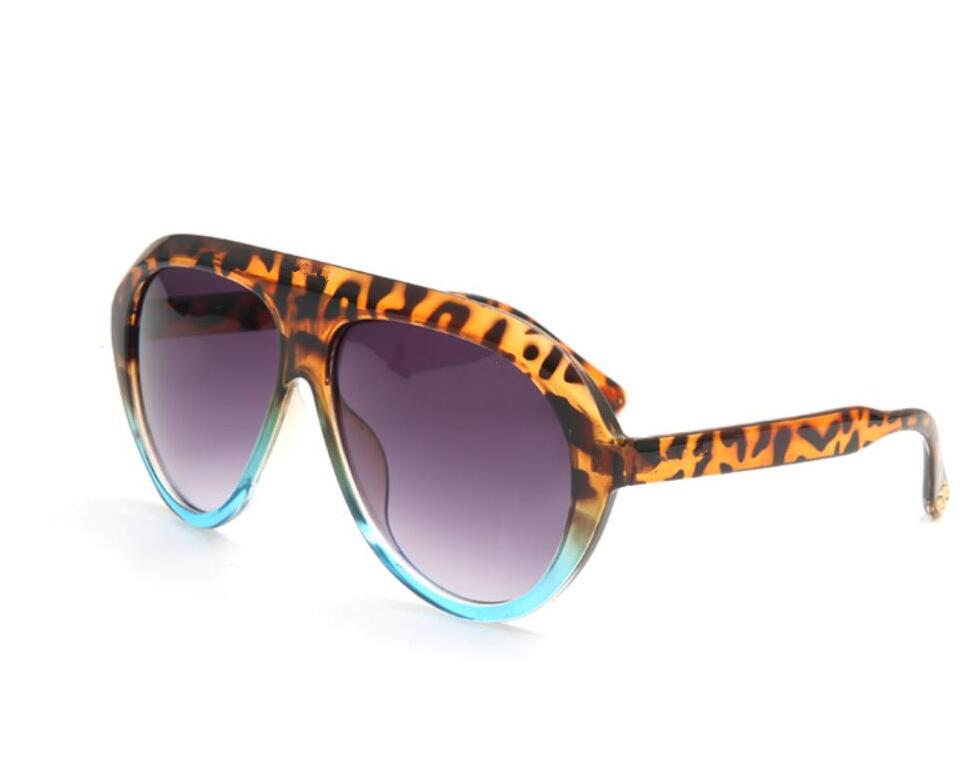 

New fashion sunglasses for men and women with big frame celebrities the same trend