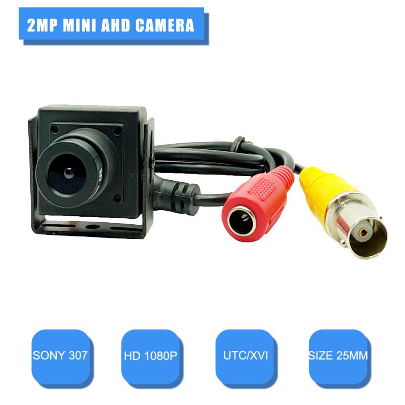 

Mini Camera AHD1080P Security Camera HD2.0MP SONY 307 Small 4 IN 1 AHD Indoor CCTV For Home Surveillance Video Cam