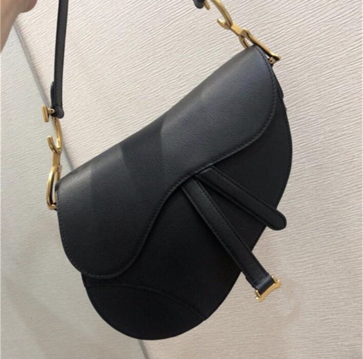 

Designer handbag lady Saddle bags top luxurys designers bags handbag with letters high quality genuine leather Shoulder bag with box