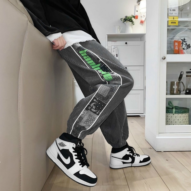 

the Spring 2021 New Stripe Hot Gray Velvet High Sports Hip Cargo Camo Free Shipping Pants I7ON XY4J, Games