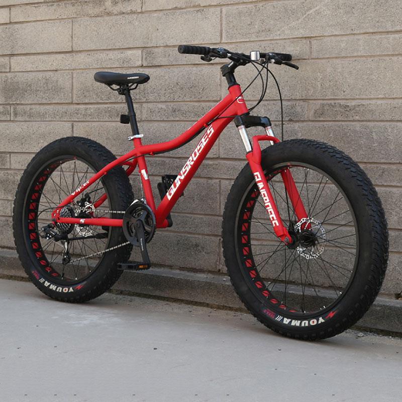 

Mountain Bike Snow Bike 4.0 Super Wide Tires Off-road Bicycles Male And Female Students Beach Adult Bicycle