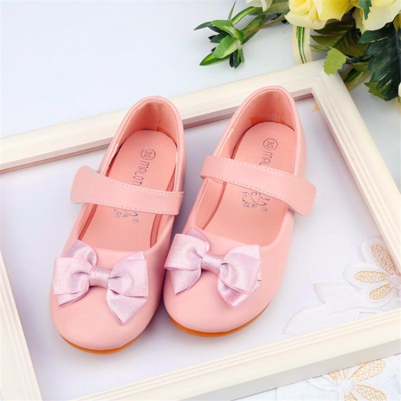 

Size24~34# Over 2 years old party girls shoes new fashion 2020 baby children kids girl princess leather pink shoes spring autumn