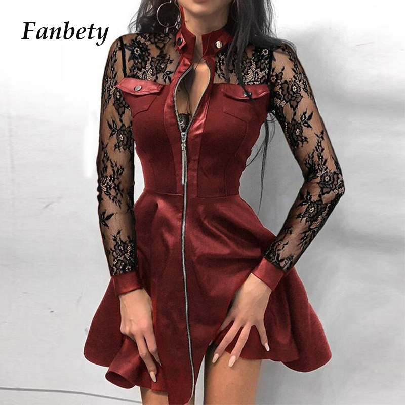vintage leather dress