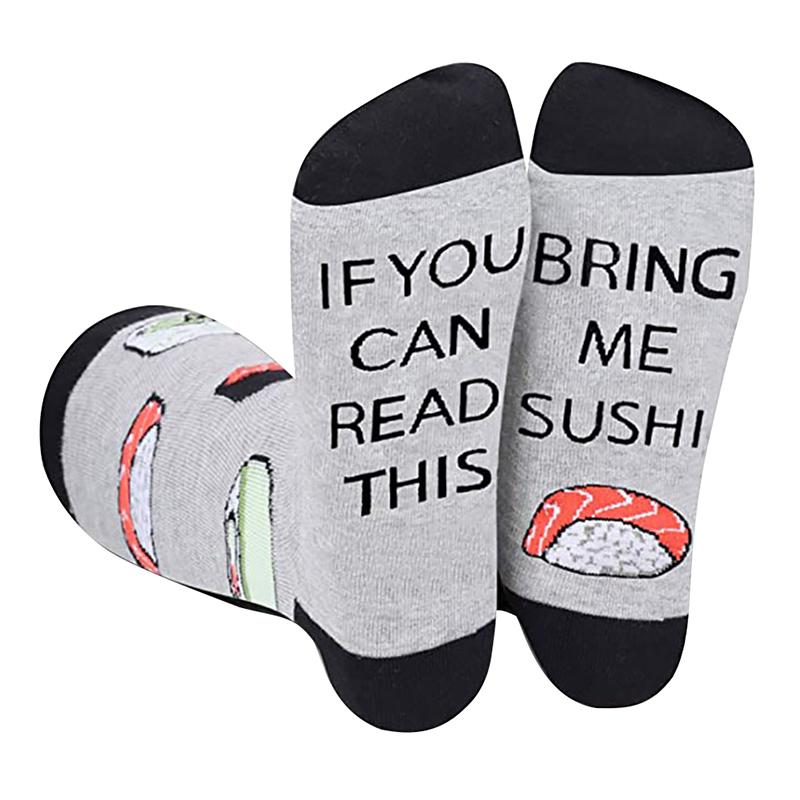 

If You Can Read This Bike Socks Autumn Spring Winter Warm Sports Cycling Socks Sweat-absorbent Deodorant, Green