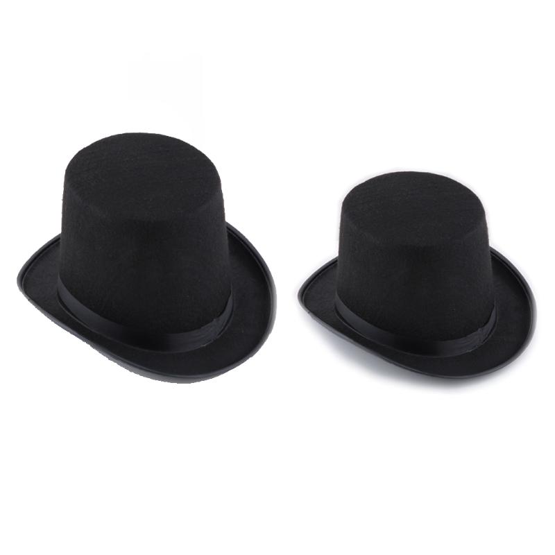 

13/16cm Folding Top Hat Magic Trick Stage Prop Magician's Hat Masquerade Party Stage Accessories, No.1