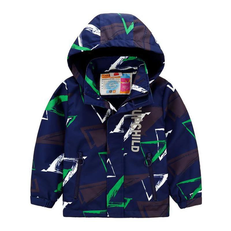 

New Autumn Winter Waterproof Windproof Girls Boys Windbreaker Plus Fleece Warm Hiking Jackets Girl Boy Camping Outdoor Clothes, Blue jackets