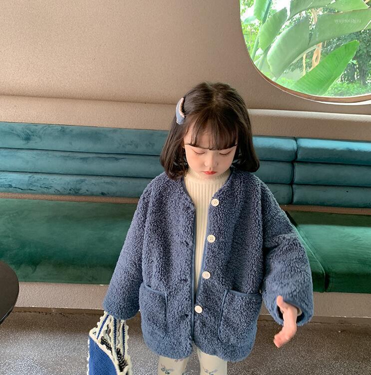

2020 New Arrival Girls Boys Thicken Coat Winter Cotton Full Sleeve Fashion Kids Jacket 1-6 years QL5571, Beige