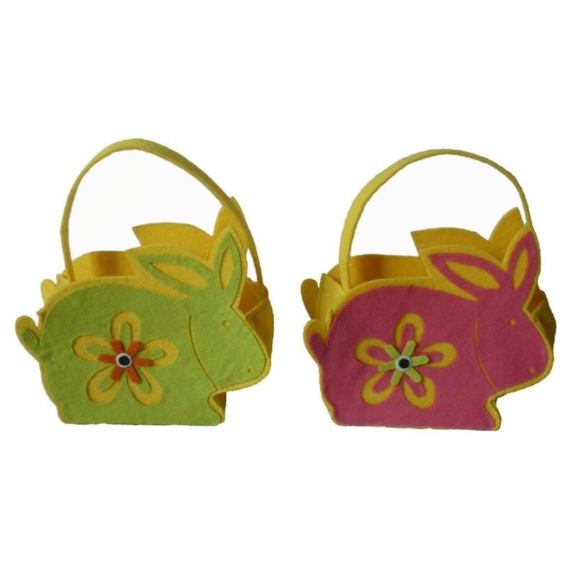 

2020 Easter Bag Chick Candy Bag Gift Tote for Kids Candies Goodies DIY Crafts Decoration