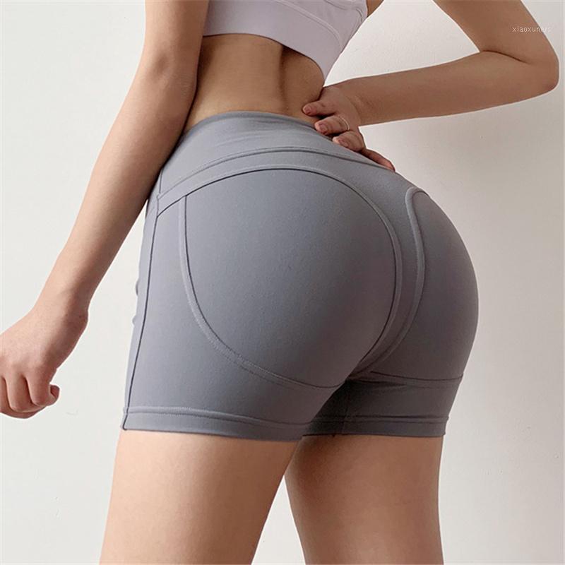 

Women Tummy Control Athletic Shorts Booty Sports Push Up Gym Shorts Femme Yoga Workout Clothes1, Black