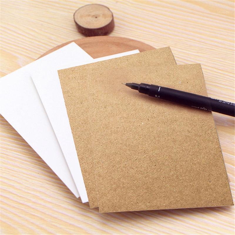 

Other Arts And Crafts DIY Hand Painted Graffiti Message Card Retro 20 Sheets Blank Greeting Kraft Paper Postcard Vintage