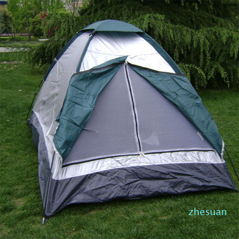 

2 Person Up Tent Camping Backpacking Hiking Cabin Tent Camouflage xz1